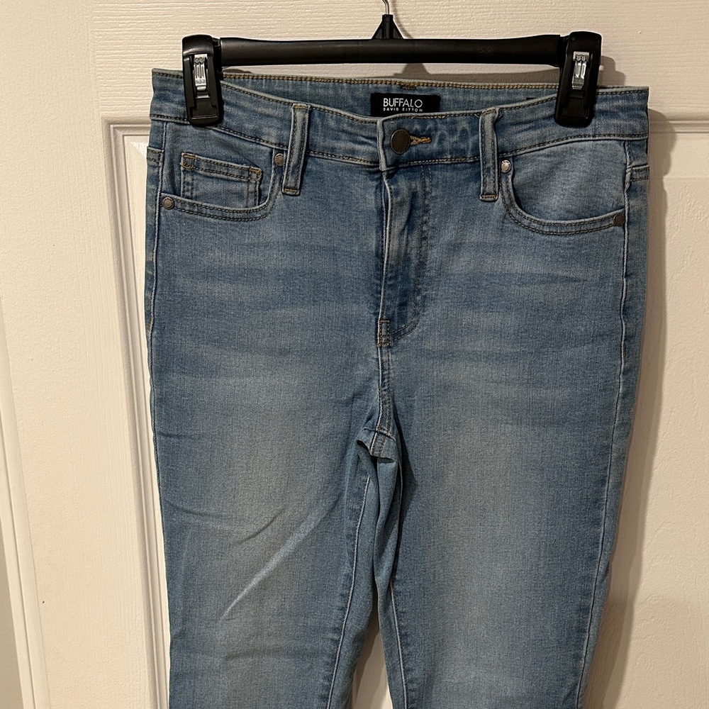 Buffalo David Bitton Light Blue Skinny Jeans